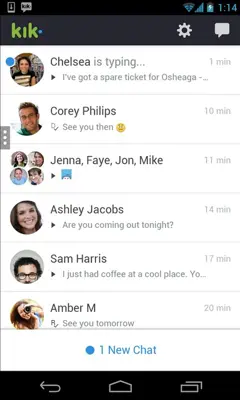 Kik Messenger android App screenshot 1