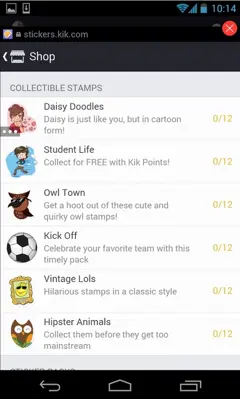 Kik Messenger android App screenshot 3