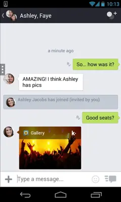 Kik Messenger android App screenshot 4